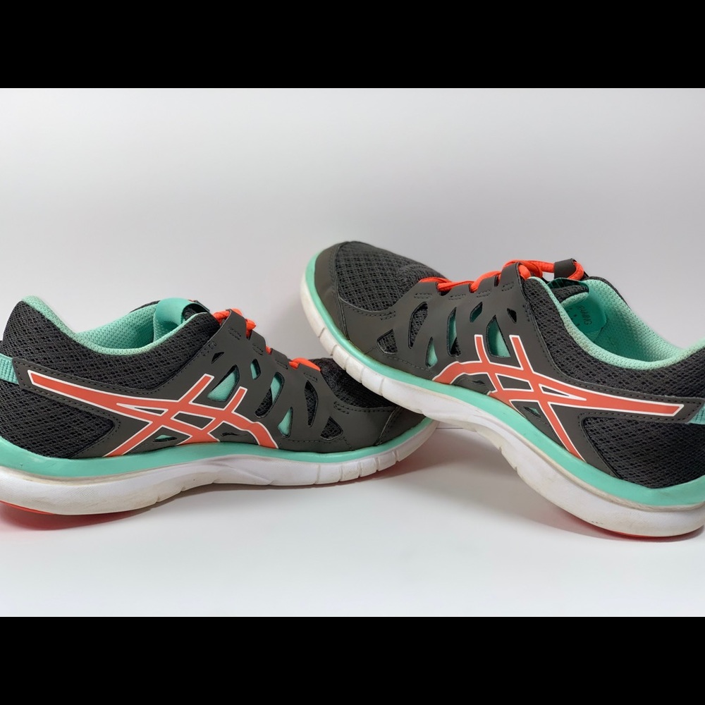 Womans ASICS running shoes